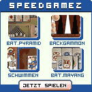 Pyramid, Backgammon, Schwimmen, Mayang