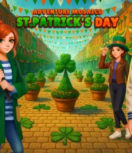Logik-Spiel: Adventure Mosaics: St. Patrick's Day