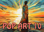 logic-Spiel: Pop Art 10