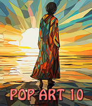 Logik-Spiel: Pop Art 10