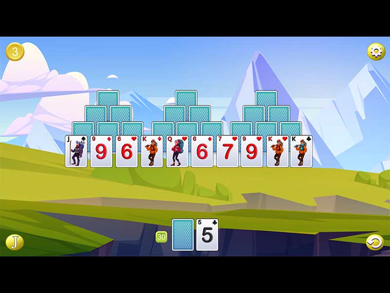 cliffhanger-solitaire - Screenshot No. 1