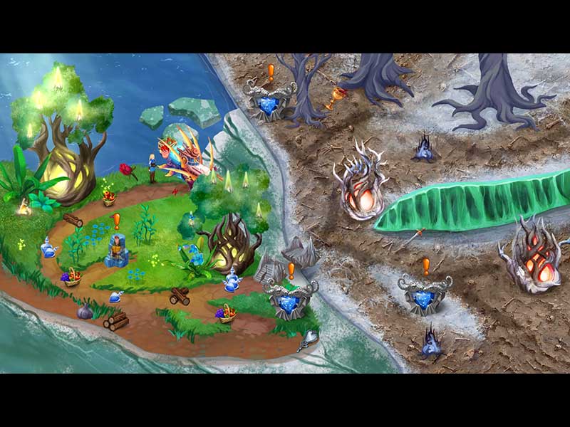 elven-rivers-7-the-crimson-tide-sammleredition - Screenshot No. 1