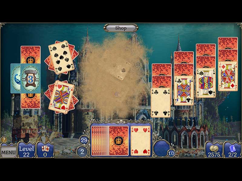 jewel-match-atlantis-solitaire-5-se - Screenshot No. 4