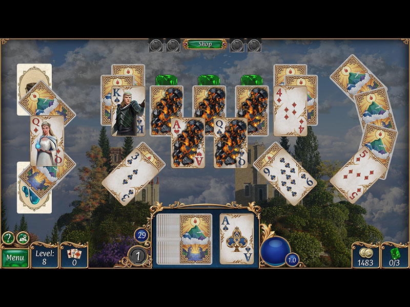 jewel-match-solitaire-fantasy-sammleredition - Screenshot No. 1