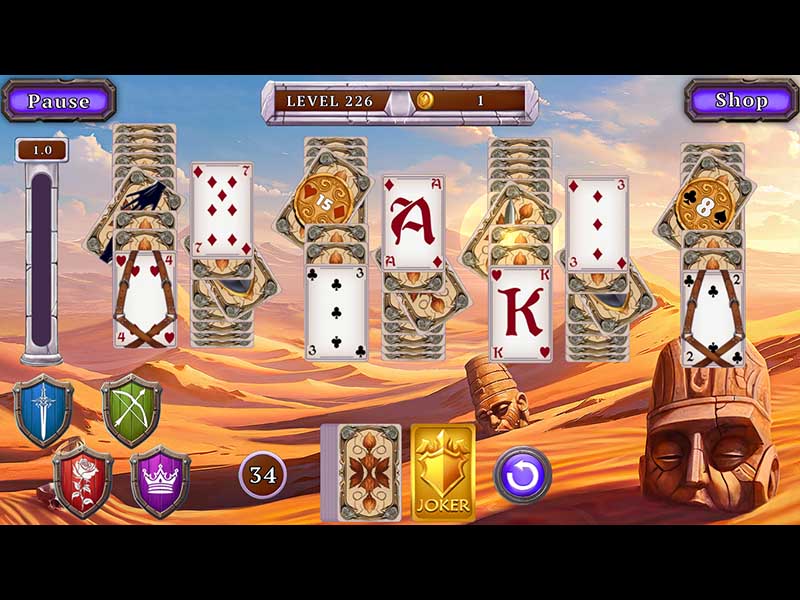loveknights-solitaire - Screenshot No. 4