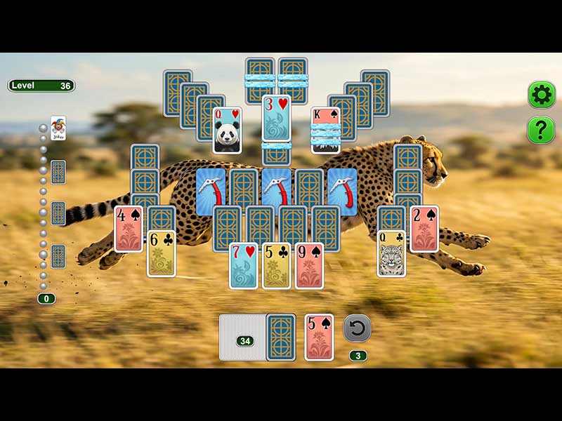 weekend-solitaire-7-grace-in-motion - Screenshot No. 1